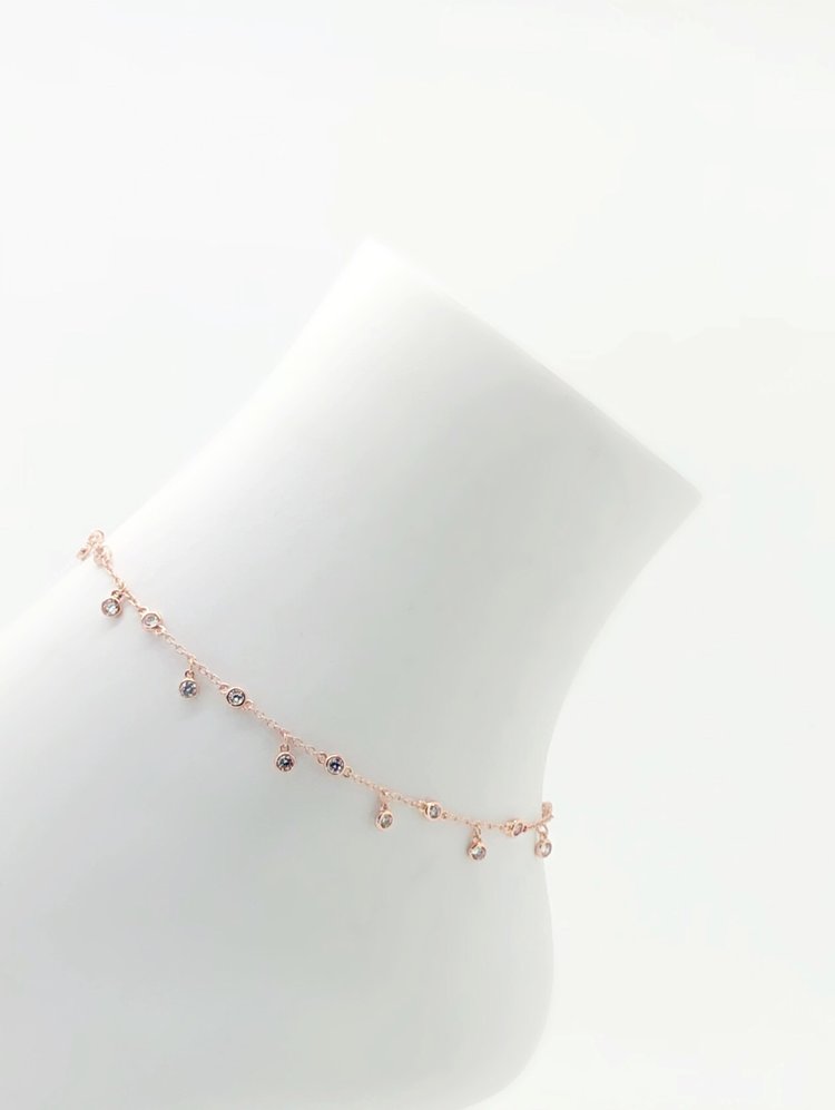 Multi Cz Anklet