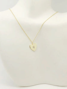 My Heart Cz Necklace