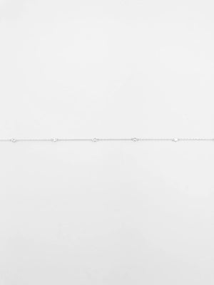 Dainty Cz Waist Chain