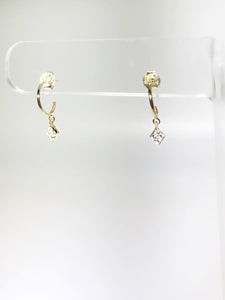 BRAND NEW LV CZ Hoop Earrings  Louis vuitton earrings, Hoop