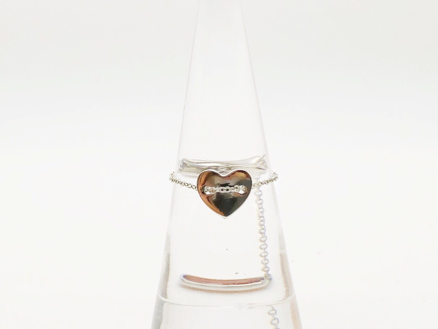 Adjustable Heart Ring