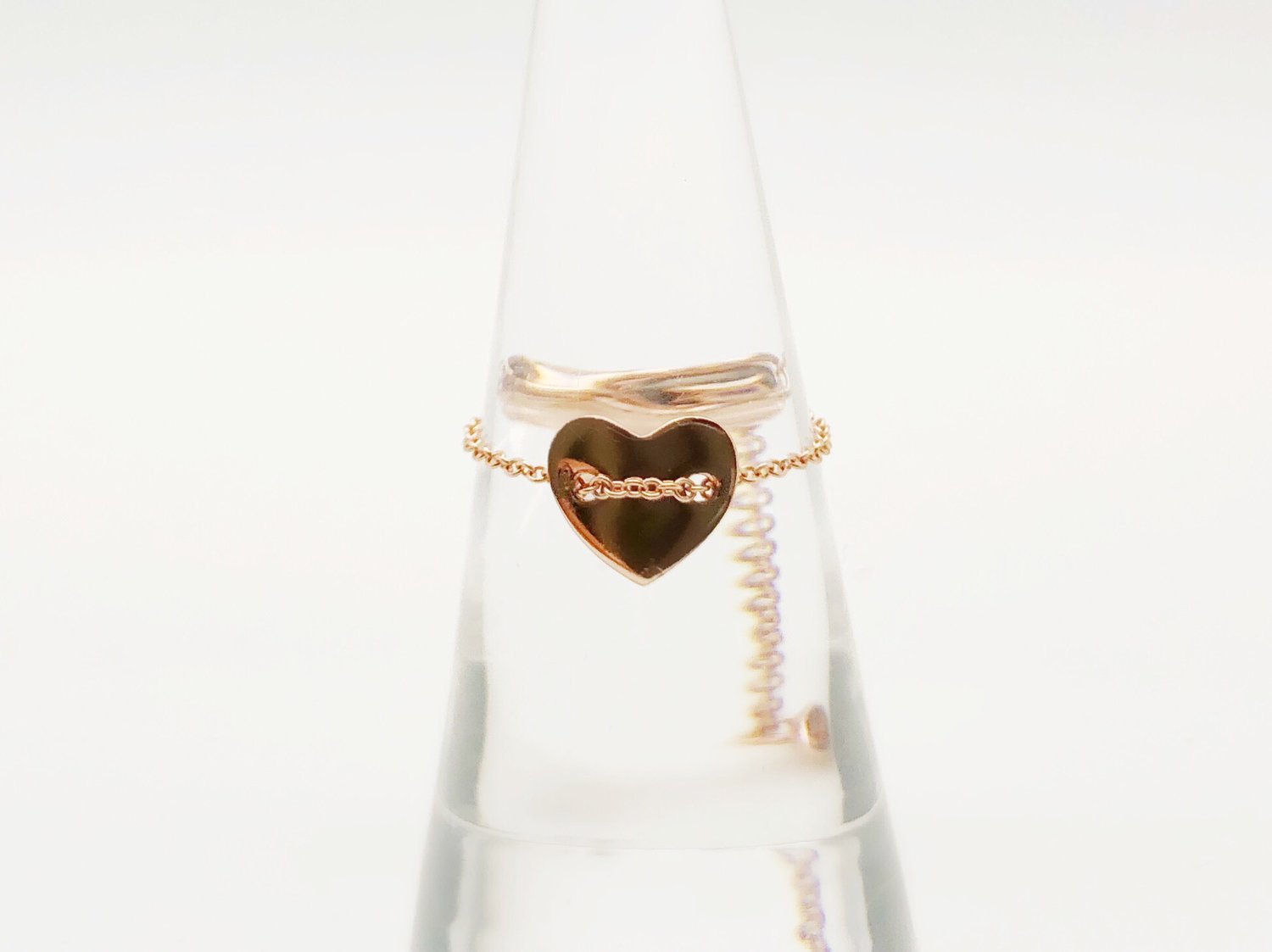 Adjustable Heart Ring